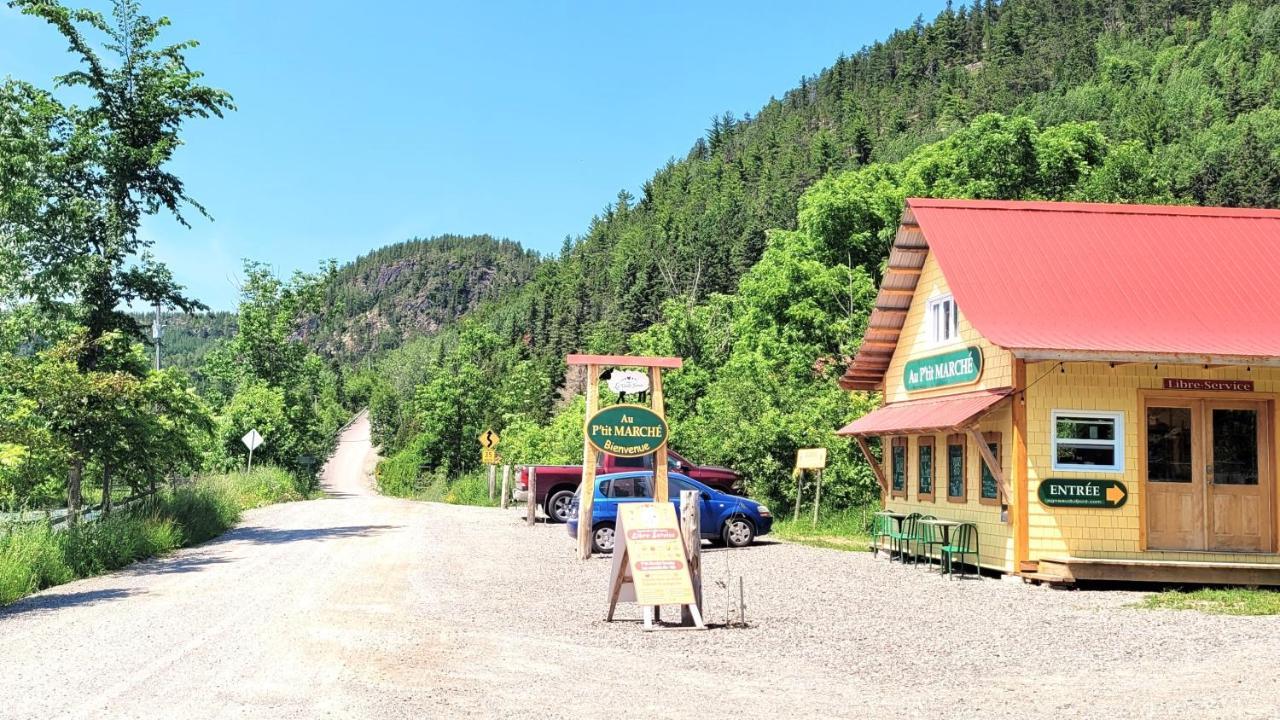 La Vieille Ferme ; l'Écogîte un loft campagnard Saint-Fulgence Esterno foto