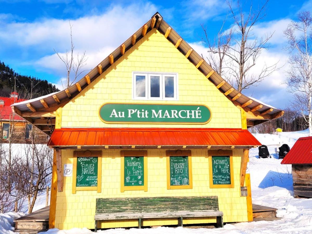 La Vieille Ferme ; l'Écogîte un loft campagnard Saint-Fulgence Esterno foto