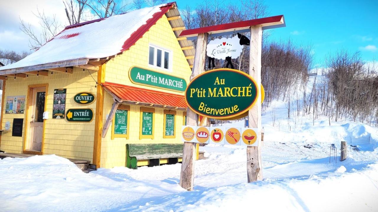 La Vieille Ferme ; l'Écogîte un loft campagnard Saint-Fulgence Esterno foto